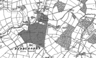 Old Map of Biddlesden, 1883 - 1899