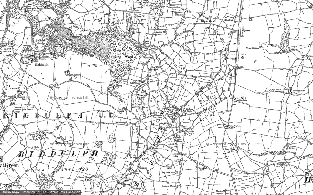 Biddulph Moor, 1878 - 1898
