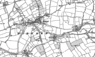 Old Map of Bidford-on-Avon, 1883 - 1885