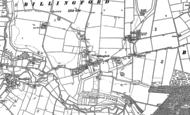 Old Map of Billingford, 1883 - 1885
