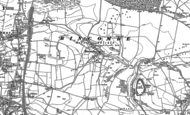 Old Map of Bincombe, 1886