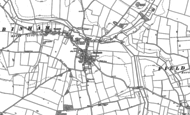 Old Map of Binham, 1886