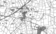 Old Map of Birdingbury, 1885