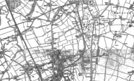 Old Map of Birtley, 1895