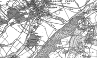 Old Map of Bisham, 1910