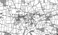 Old Map of Bishop Middleham, 1896