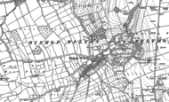 Old Map of Bishop Wilton, 1890 - 1891