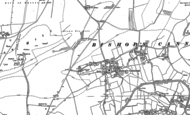 Old Map of Bishops Cannings, 1899