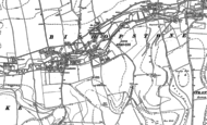 Old Map of Bishopstone, 1884 - 1908