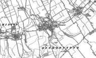 Old Map of Bishopstone, 1910