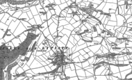 Old Map of Bisley, 1882