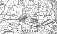Old Map of Bitterley, 1879 - 1884