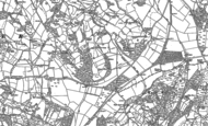 Old Map of Blackpool Corner, 1903