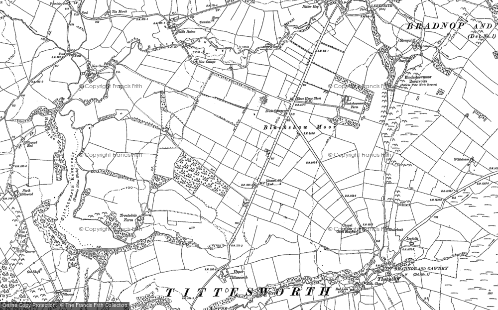 Blackshaw Moor, 1878 - 1898