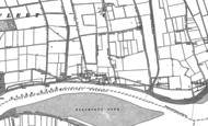 Old Map of Blacktoft, 1888