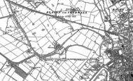 Old Map of Blacon, 1909