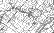 Old Map of Bleasby, 1883