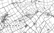 Old Map of Bleasby Moor, 1886