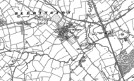 Old Map of Bledington, 1919