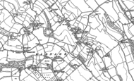 Old Map of Bledlow Ridge, 1897
