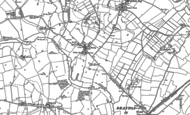 Old Map of Bletchley, 1880