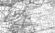 Old Map of Blissford, 1895 - 1908