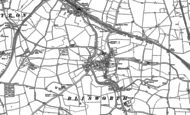 Old Map of Blisworth, 1883 - 1899