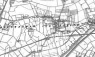 Old Map of Bluntisham, 1900 - 1901