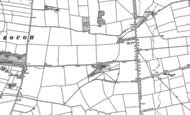 Old Map of Blyborough Grange, 1881 - 1885