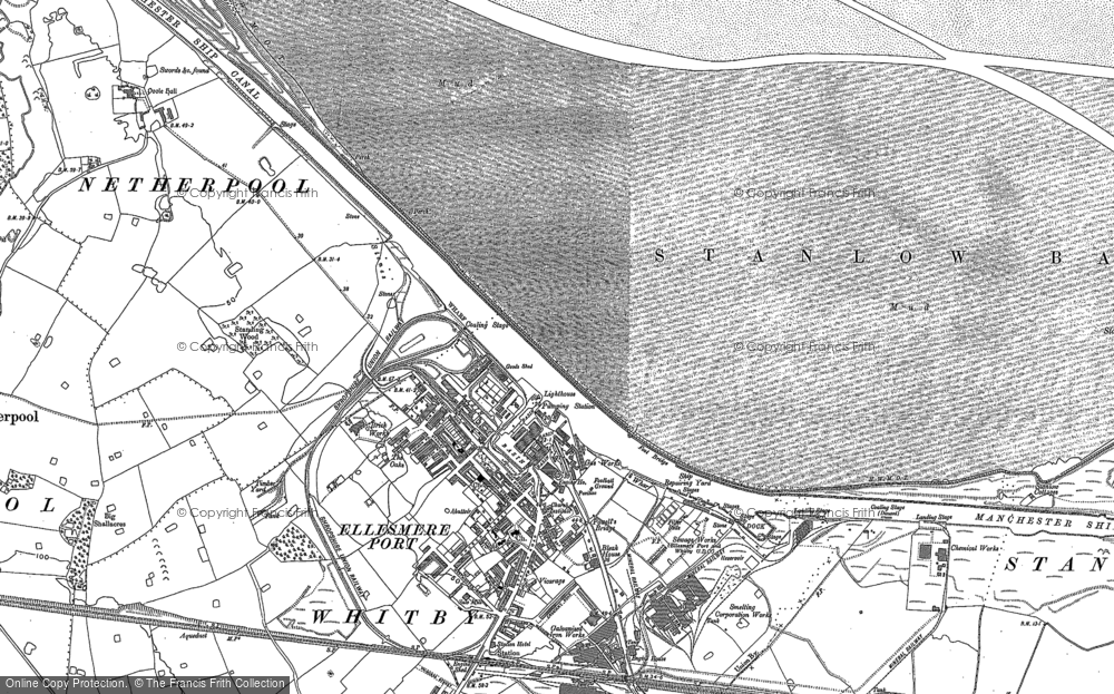 Old Map of Boat Museum, 1897 in 1897