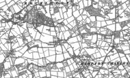 Old Map of Bockleton, 1885