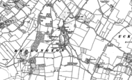 Old Map of Boddington, 1883 - 1884