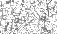 Old Map of Bodymoor Heath, 1886 - 1901