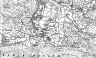 Old Map of Bont-goch, 1886 - 1904