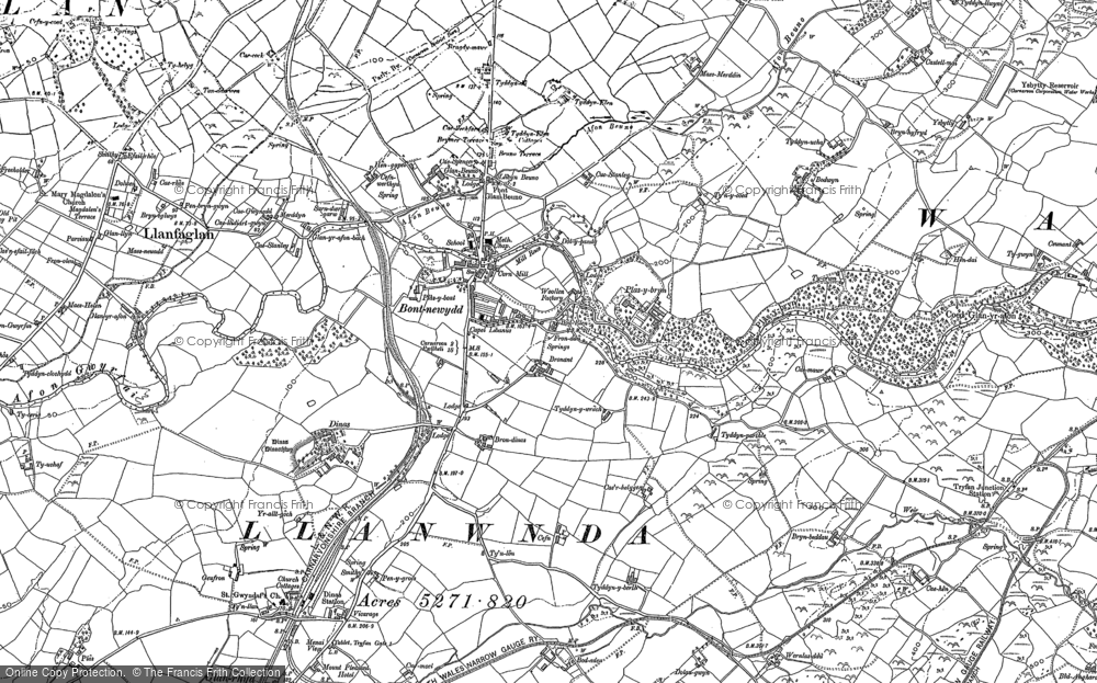 Bontnewydd, 1888 - 1899