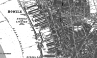 Old Map of Bootle, 1907