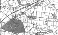 Old Map of Boreham, 1895