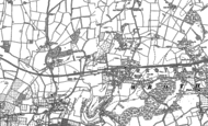 Old Map of Borough Green, 1866 - 1895
