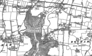 Old Map of Bosham, 1873 - 1909