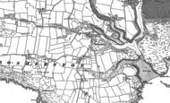 Old Map of Bosherston, 1948