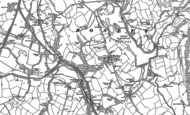 Old Map of Bosley, 1897 - 1907