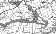 Old Map of Bothal, 1896