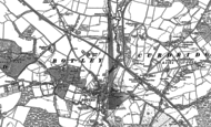 Old Map of Botley, 1895