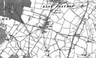 Old Map of Botolph Claydon, 1898