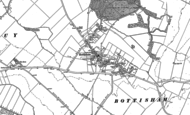 Old Map of Bottisham, 1886