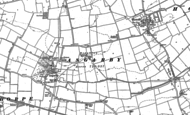 Old Map of Boughton, 1887