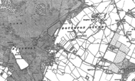 Old Map of Boughton Lees, 1896