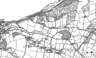 Old Map of Bouldnor, 1896 - 1907