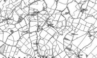Old Map of Bourne End, 1882 - 1899