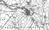 Old Map of Bourton-on-the-Water, 1883 - 1900